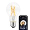 Satco 7.5W A19 LED Tunable White - Clear - Starfish IOT - 120V - 800L - T20 S11274 - alternate 4